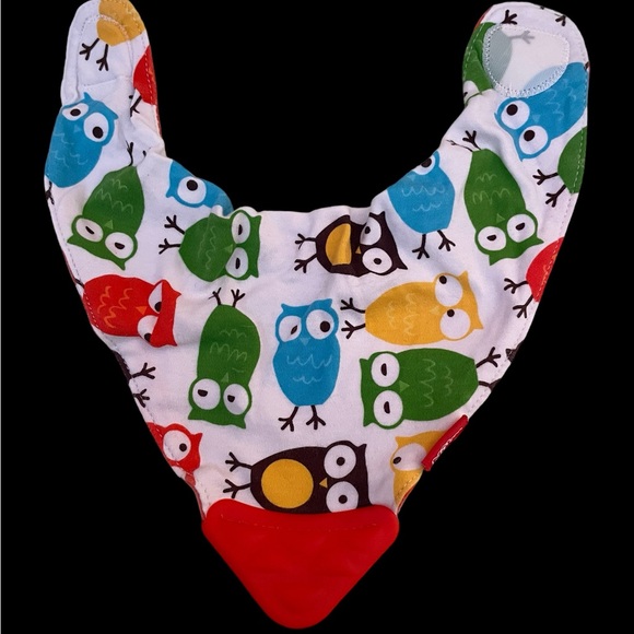 NWOT NUBY Baby Teething Bibs w/ Teethers - Picture 4 of 6